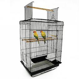 Open Top Playground Small Bird House Perch Stand