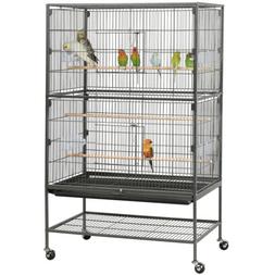 Parrot Cockatiel Parakeet Conure Finch Lovebird Flight Cage
