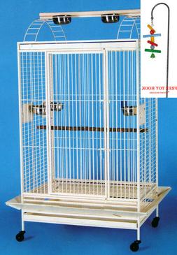 Large Bird Parrot Open Play Top For Cockatiel Macaw Finch Co